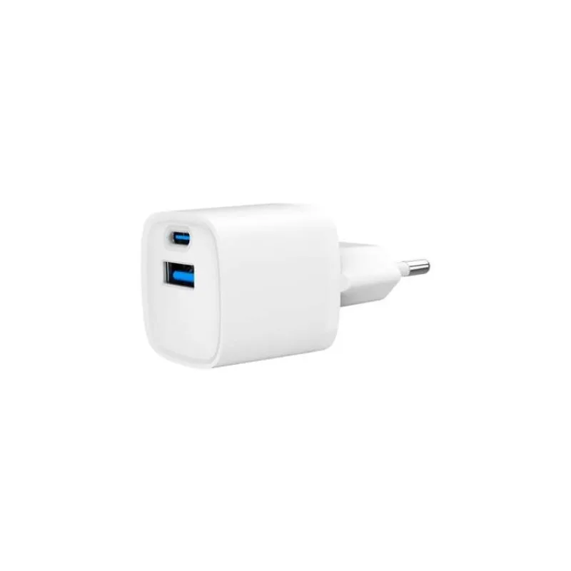 Gembird USB nabíječka, 2x port, 20W, rychlé nabíjení, bílá (TA-UC-PDQC20-W-01)