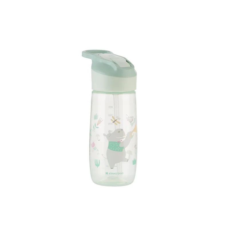 KikkaBoo Hrnček so silikónovým náustkom 450ml 12m+ Music Fest Mint