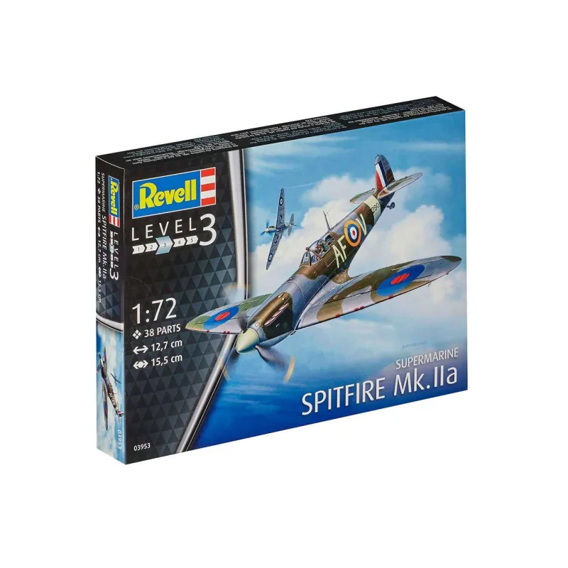 Revell Plastic ModelKit lietadlo 03953 - Spitfire Mk. IIa (1:72)