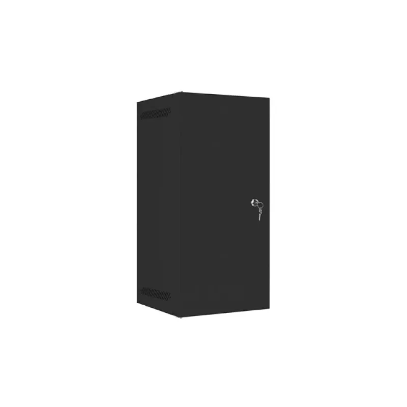 LANBERG RACKOVÁ SKŘÍŇ 10" NÁSTĚNNÁ 12U/280X310 PRO VLASTNÍ MONTÁŽ S KOVOVÝMI DVEŘMI ČERNÁ-FLAT PACK WF10-2312-00B