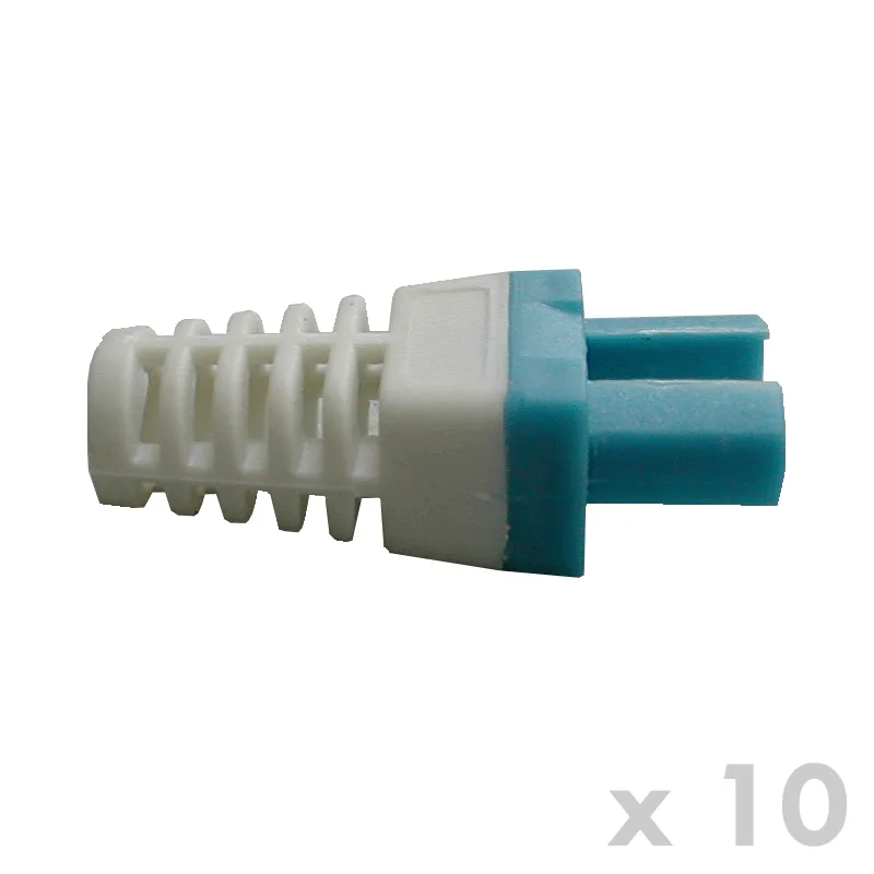 DATACOM Manžetka pro konektor RJ 45 modrá/bílá 10 ks 4302