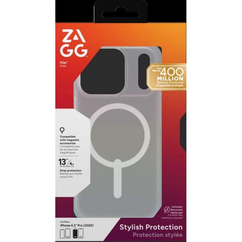 ZAGG Ochranný kryt Milan Snap Apple 17 Pro Iridescent (702319018)