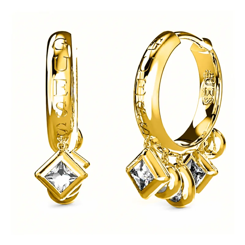 Dámske Náušnice GUESS JUBE04648JWYG (2CM )