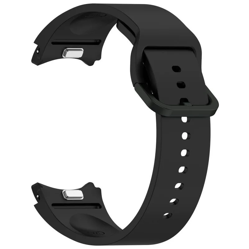 Silikonový řemínek pro Samsung Galaxy Watch 4, 5, 6, 7, FE - Černý, OneClick ESES 1530006249