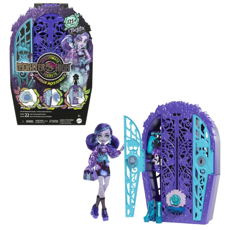 Mattel Monster High skulltimate sectres garden mysteries bábika - TWYLA