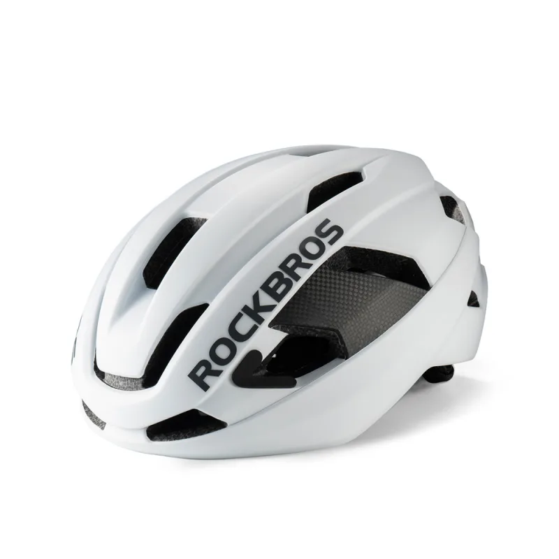 Rockbros LK-15 cyklistická prilba z uhlíkových vlákien 58-62cm - biela