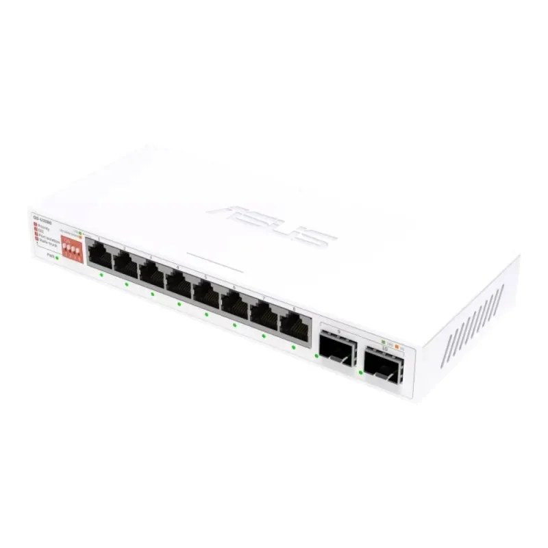 ASUS switch QG-U1080, 8x 2.5G RJ45, 2x 10G SFP+ 90IG0A00-MO3B00