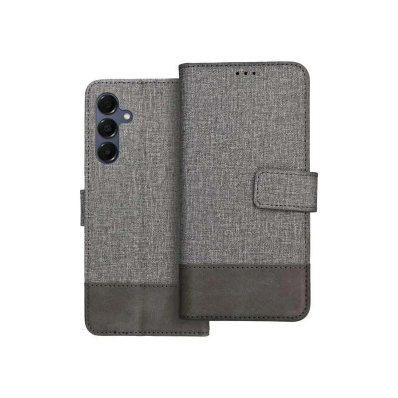 Magnet Book Peňaženkový kryt pre Samsung Galaxy A57 5G, šedý
