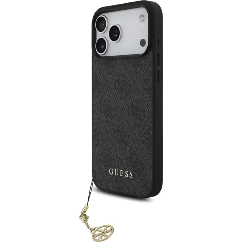 Guess 4G Charm MagSafe kryt iPhone 17 Pro Max šedý 57983127147