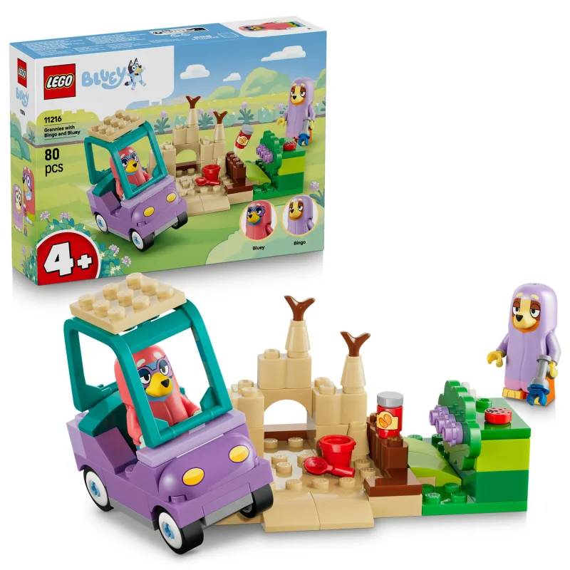 LEGO Bluey 11216 Bingo, Bluey a babičky
