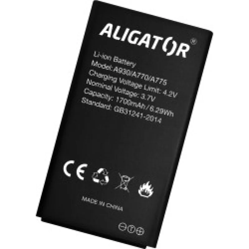 ALIGATOR baterie A930/A770/A775/D860 1700mAh origi A930BAL