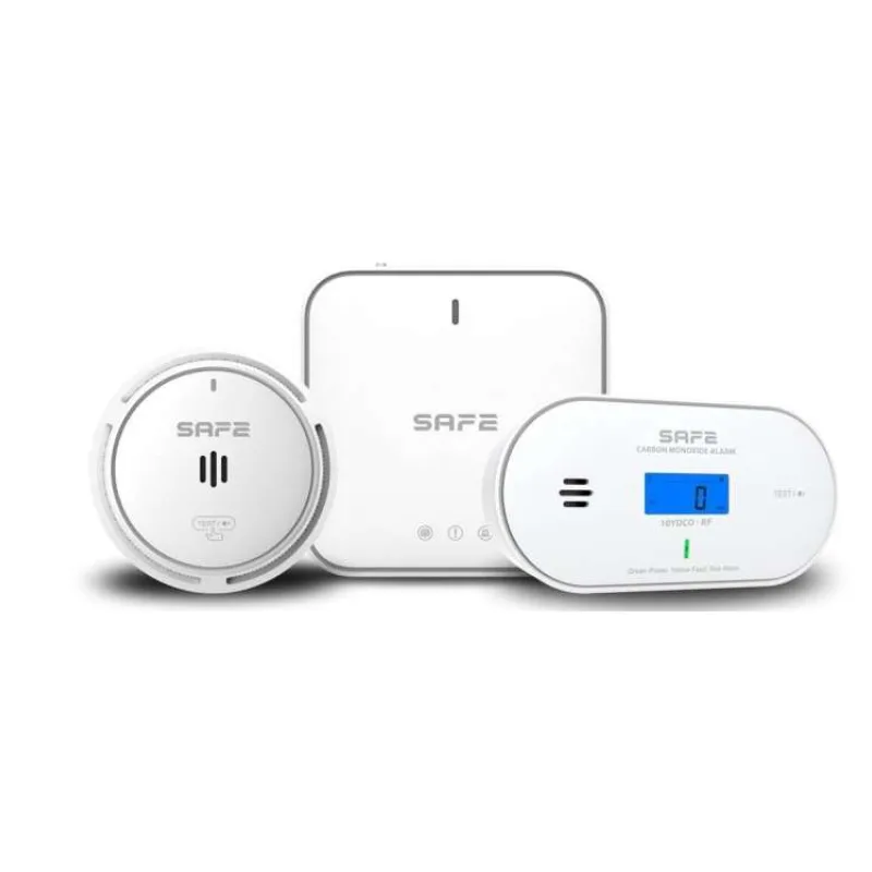 Safe S-FSC11-RF SET FIRE & CO - 1x SAFE50HUB-WRF, 1x SAFE10Y30-RF, 1x SAFE10YDCO-RF (S-FSC11-RF)