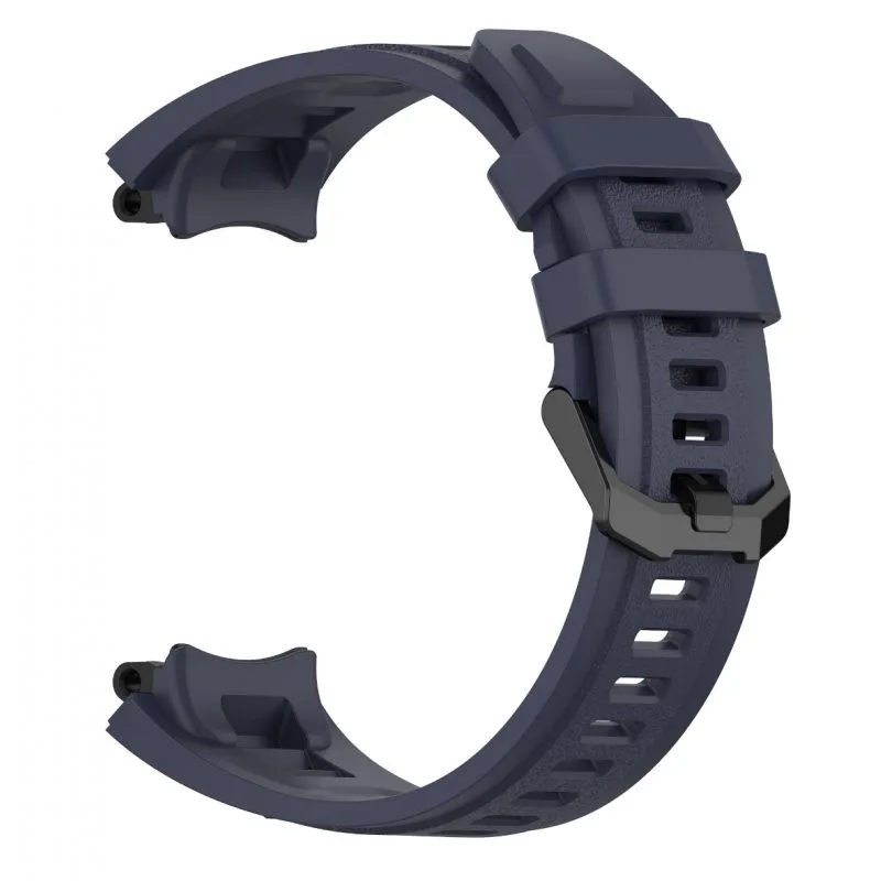 Silikonový řemínek pro Xiaomi Amazfit T-Rex 2 - Tmavě modrý ESES 1530002924