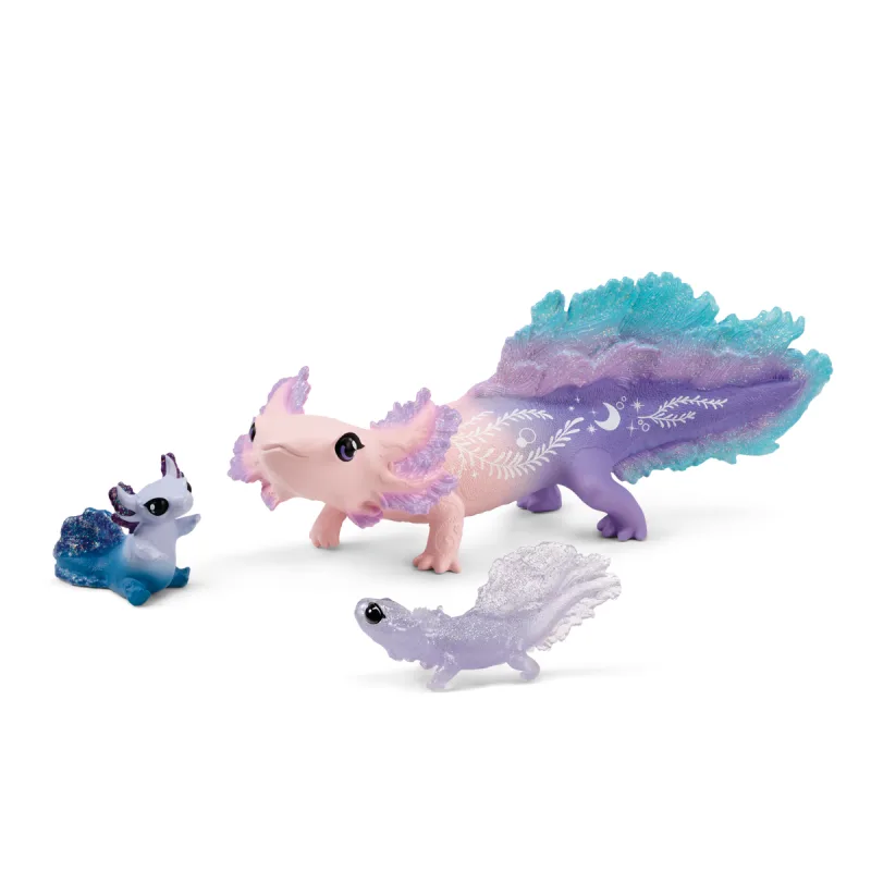 Schleich 42628 Sada na objavovanie axolotlov