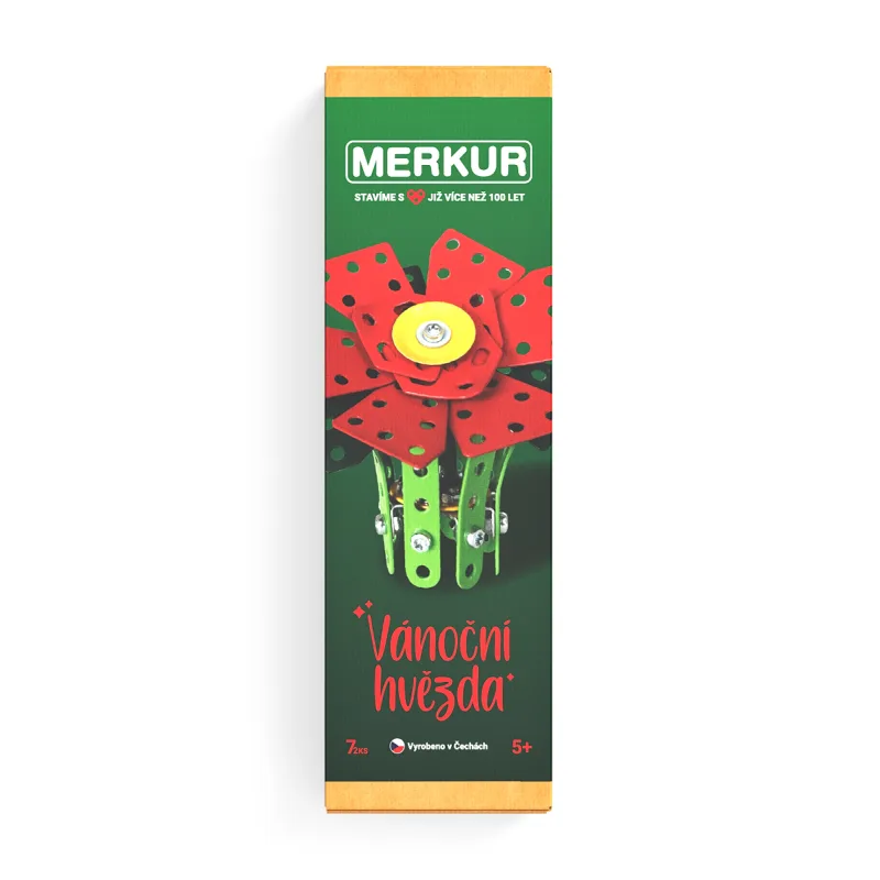 MERKUR - Stavebnice MERKUR - Stavebnica Vianočná hviezda