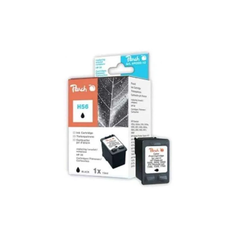 PEACH kompatibilní cartridge HP C6656A No.56, Black, 23 ml (311319)