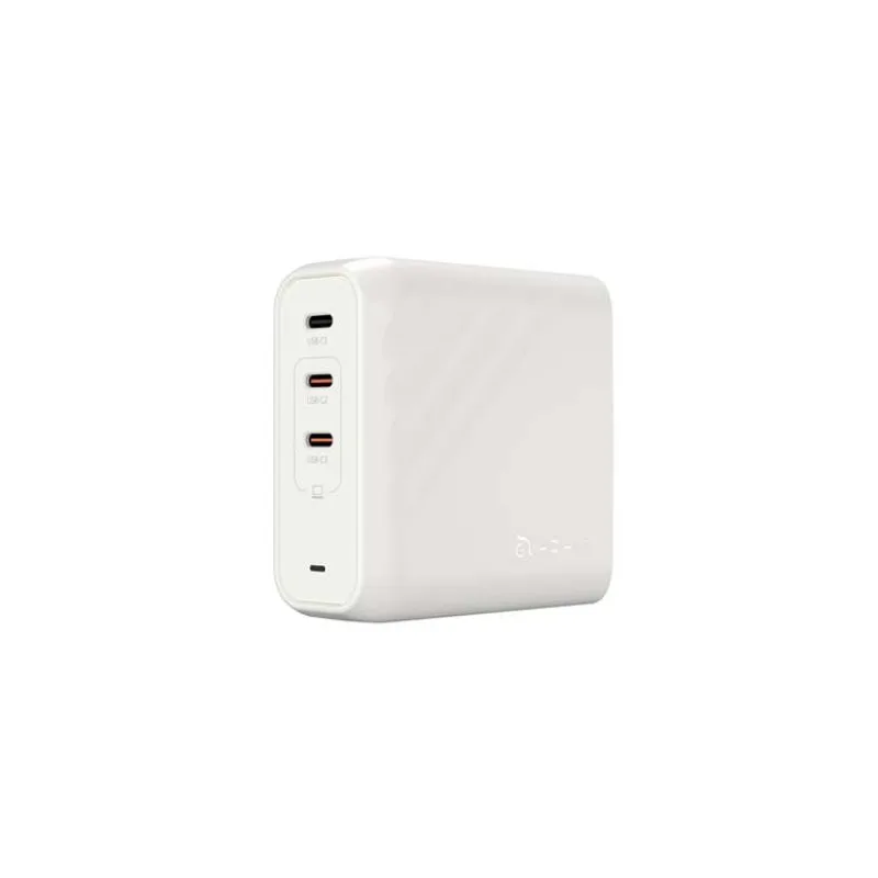 Adam Elements Omnia Pro 140W 3-Port GaN Power Charging Kit - White (APAADPRO140WH)