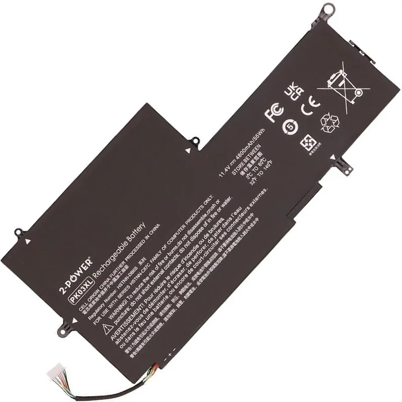 2-POWER Baterie 11,4V 4800mAh pro HP Spectre Pro x360 G1, Spectre X360 13-4000 series 77052305