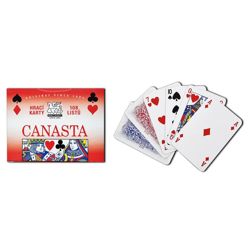 Hrací karty Hracie karty Wooky Rummy Canasta