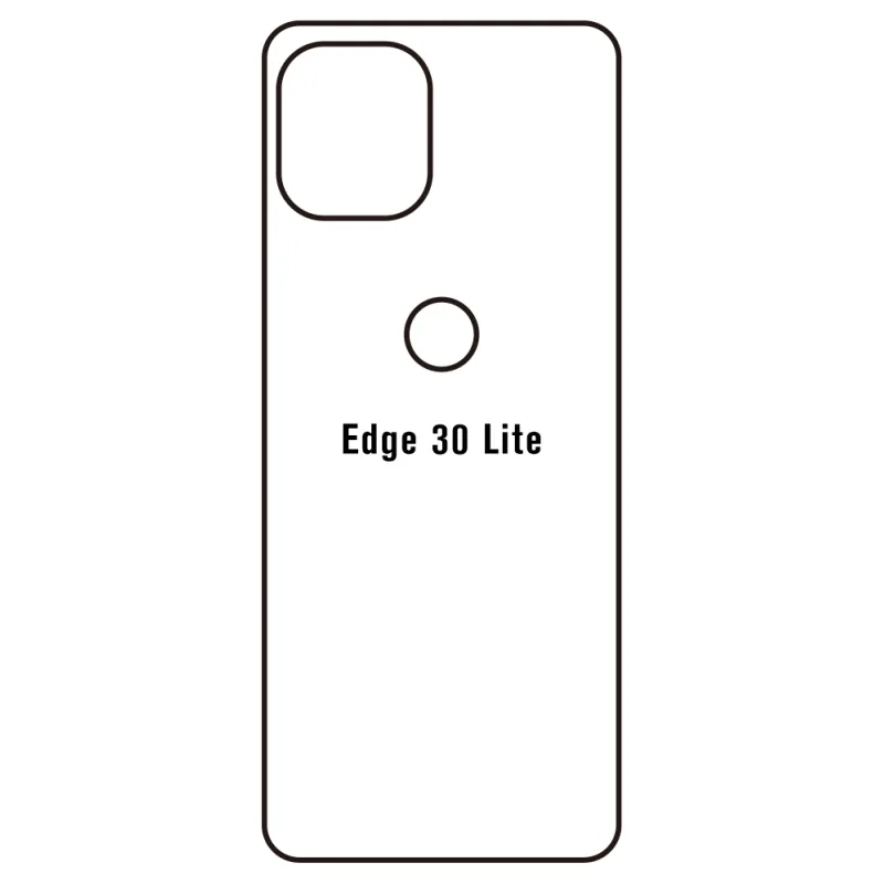 Sunshine Motorola Edge 30 Lite Zadná Hydrogél ochranná fólia Strih: Zadná časť 1, Typ fólie: Číra