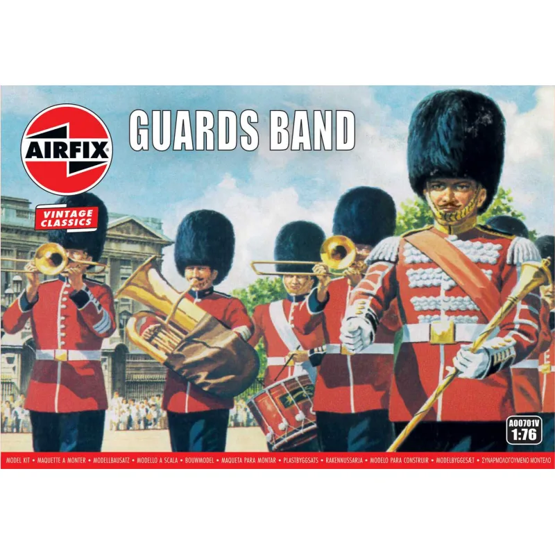 Airfix Classic Kit VINTAGE figúrky A00701V - Guards Band (1:76)