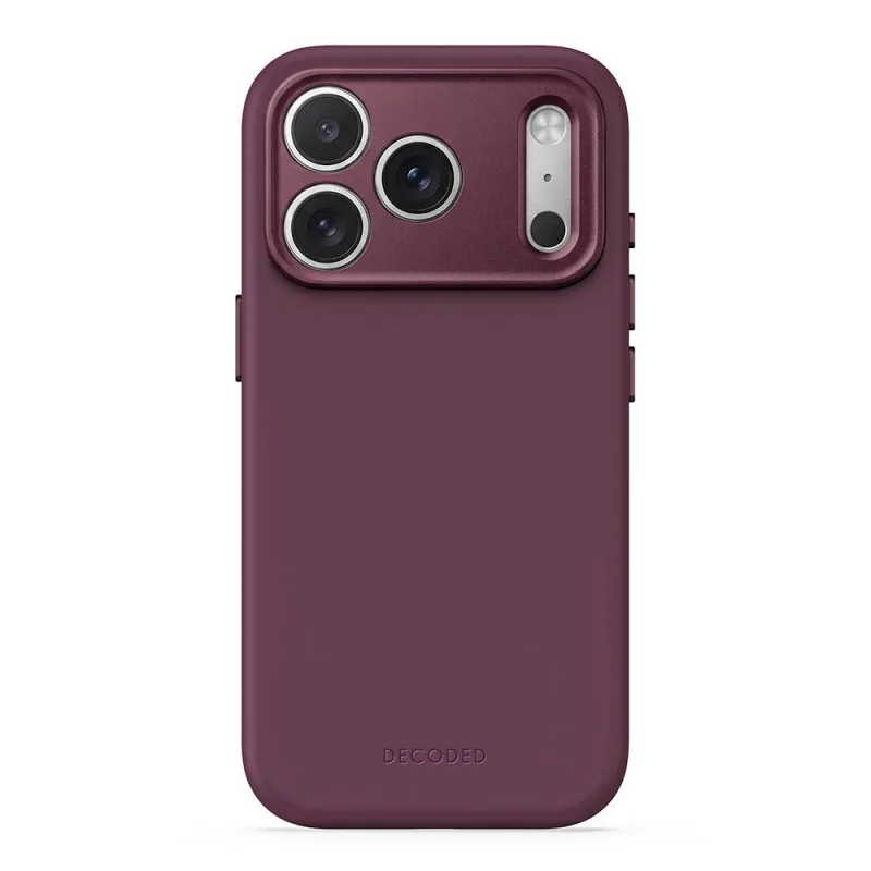 Decoded kryt Silicone Case Magsafe pre iPhone 18 Pro Max - Plum…
