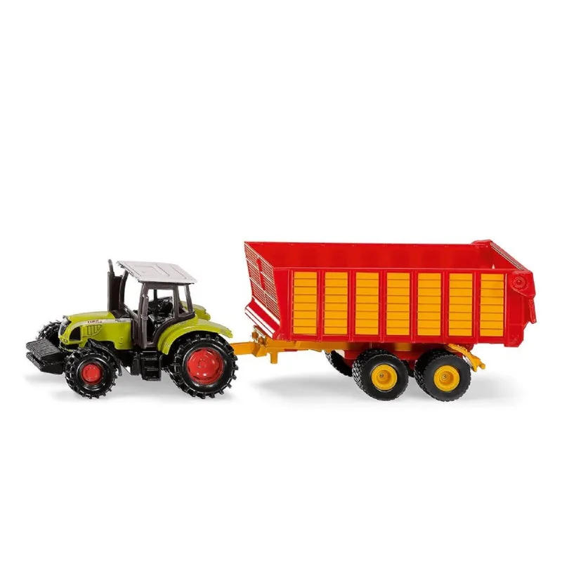 SIKU Blister - John Deere 7530 s prívesom na siláž