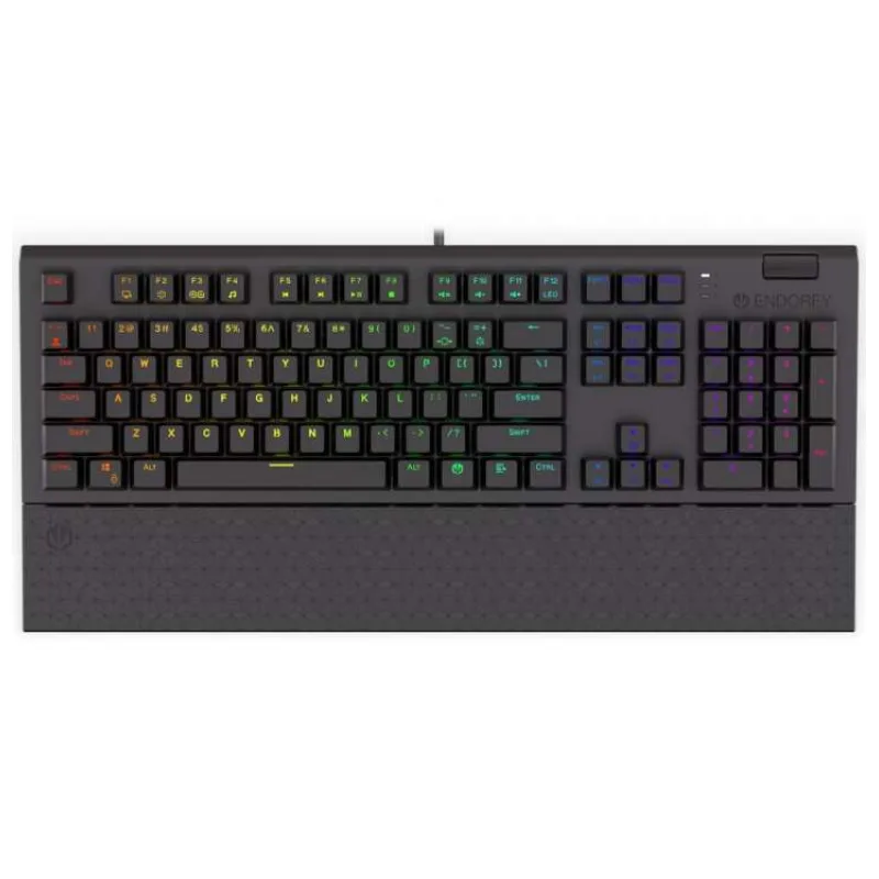 Endorfy Omnis Blue/Drôtové USB-A/US layout/Čierna (EY5A028)