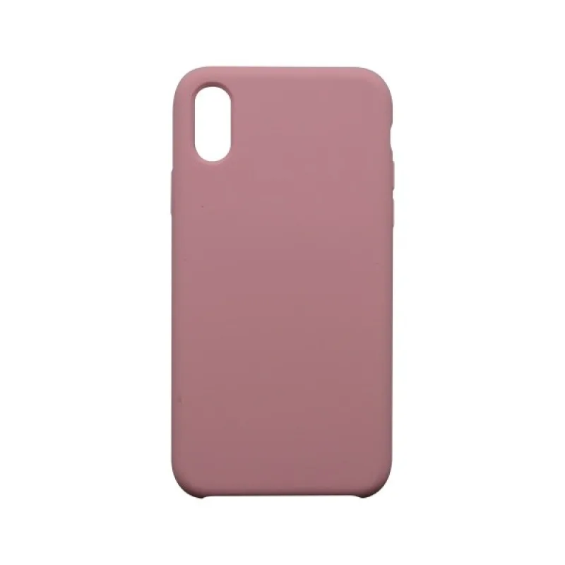 Puzdro Iphone X svetlo ružové gumené pgu-3011