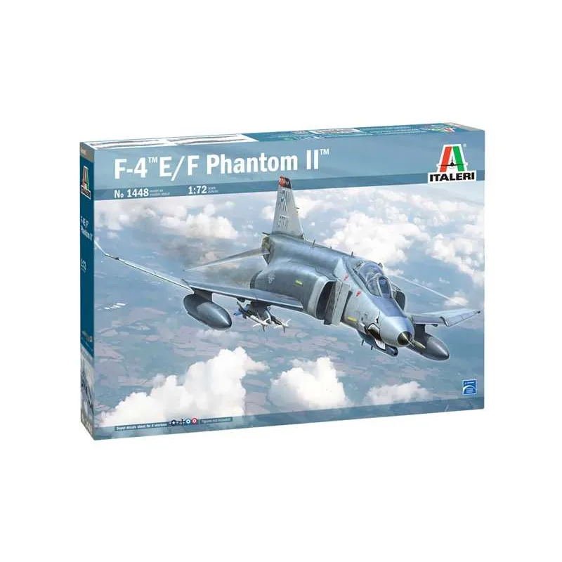 Italeri Model Kit lietadlo 1448 - F-4E/F Phantom II (1:72)