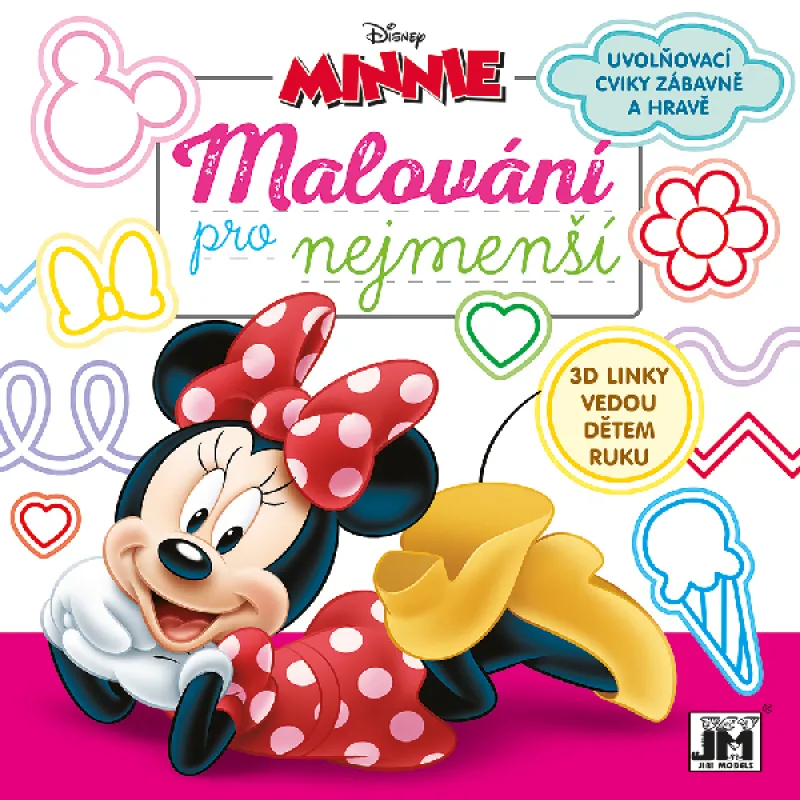 Jiri Models omaľovánka Minnie - Maľovanie pre najmenších