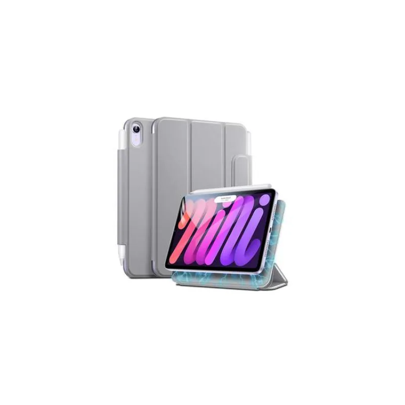 ESR puzdro Rebound Magnetic Case pre iPad mini 8.3" 2021/2024 - Silver (SDRMMINI-SL)