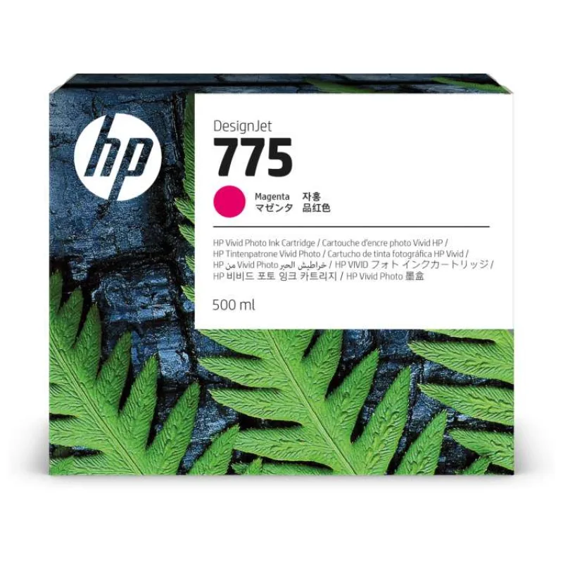 HP 775 500-ml Magenta Ink Cartridge (1XB18A)