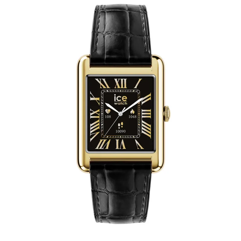 Ice-Watch dámske inteligentné hodinky ICE smart TKS 2.0 Gold-Black croko 025285