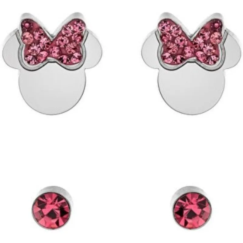 Disney sada detských náušníc Minnie Mouse oceľ S600149RPL-B.SK