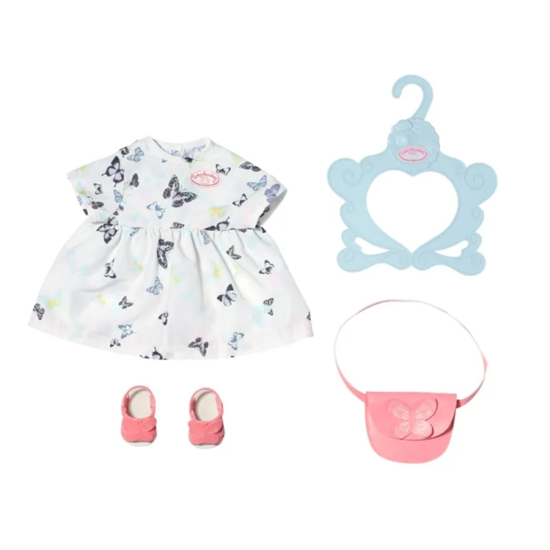 Baby Annabell Šatôčky s motýlikmi Deluxe, 43 cm
