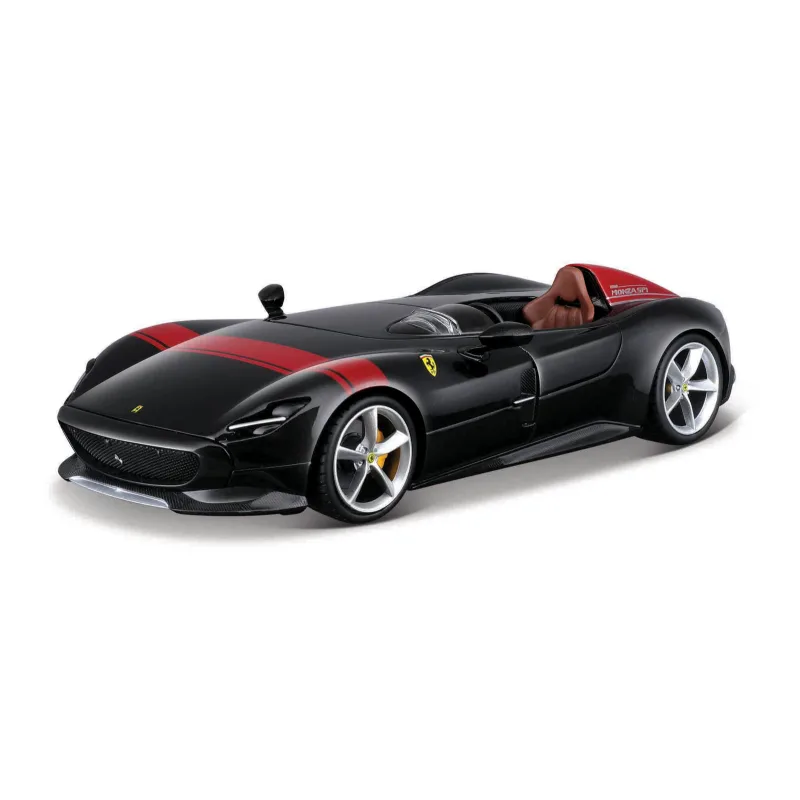 Bburago - RACE+PLAY, Ferrari Monza SP1, čierna, 1:24