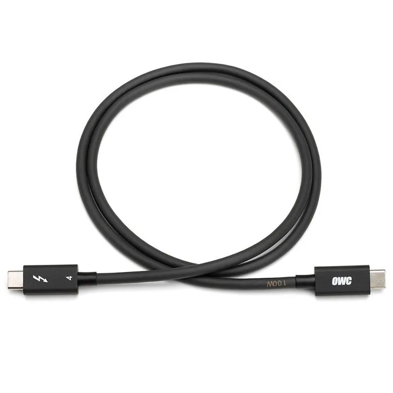 OWC OW-CBLTB4C2.0M Thunderbolt 4 / USB-C, 2m, černý