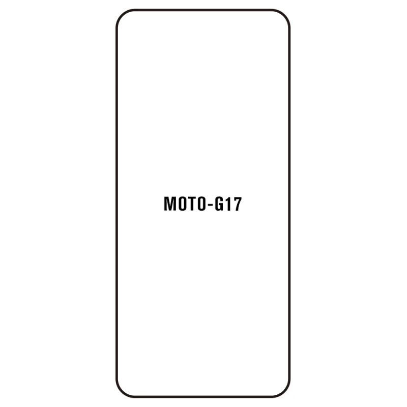 Sunshine Motorola G17 Predná Hydrogél ochranná fólia Strih: Predná 1, Typ fólie: Anti-Spy (Privacy)