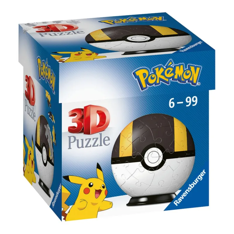 Ravensburger Puzzle-Ball Pokémon Motif 3 - položka 54 dielikov
