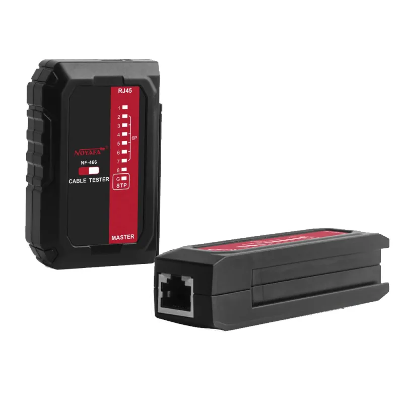 W-star Kabelový tester RJ45 WSNF466, ochrana proti přepětí, STP, UTP, Cat5e, Cat7 WSNF466