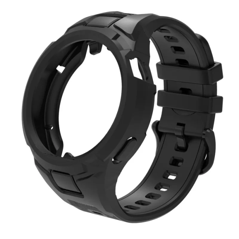 Silikonový řemínek pro Xiaomi Watch S5 - Černý ESES 1530009004