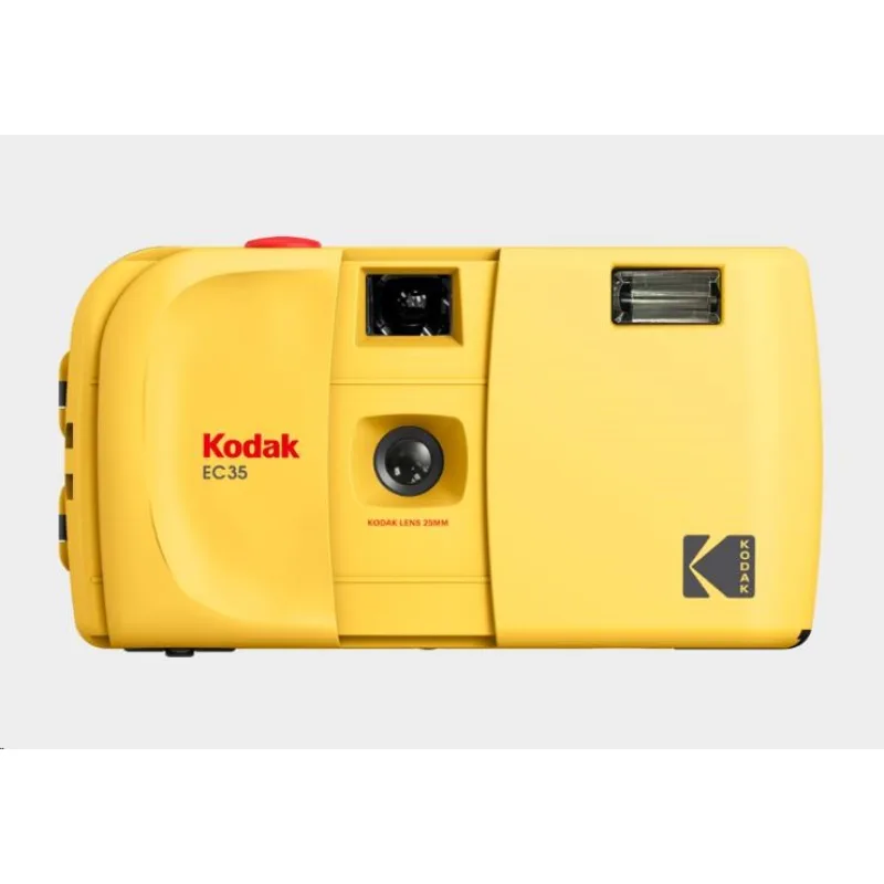 Kodak EC35 Film Camera Butter Yellow + Kodak Ultra Max 24 Exp RK0710