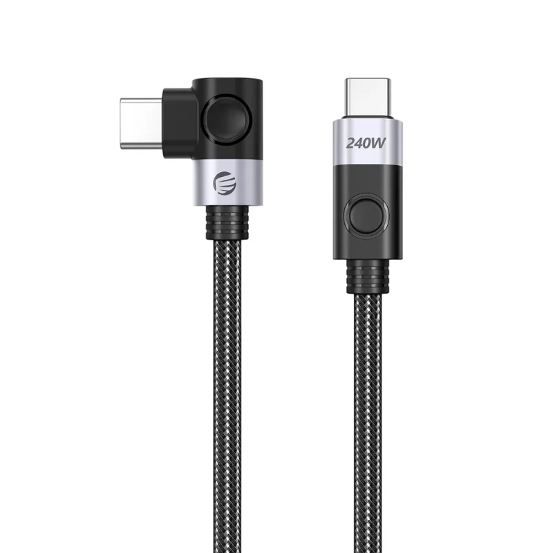 Orico CW240 USB-C na USB-C PD 240W 1m uhlový kábel – čierny