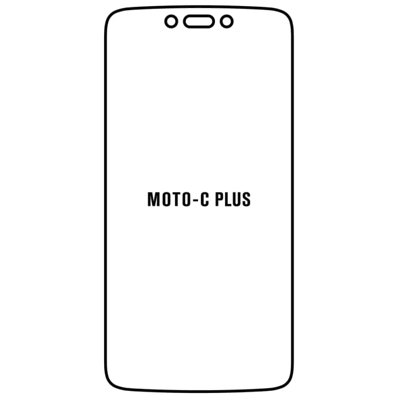 Sunshine Motorola C PLUS Predná Hydrogél ochranná fólia Strih: Kompatibilná s krytom, Typ fólie: Anti-Spy (Privacy)