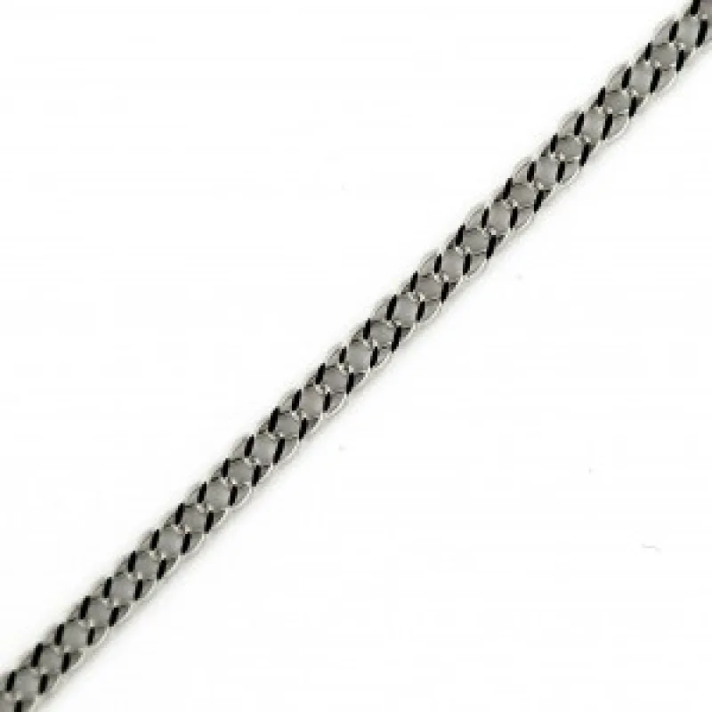 Zlatá retiazka z bieleho zlata KA GDDQ/025W, 45, 1.66 g