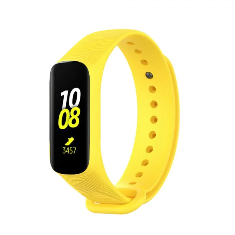 Silikonový řemínek žlutý pro Samsung Galaxy Fit e ESES 1530001340