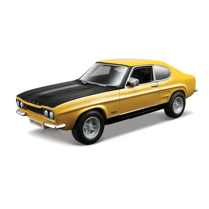Bburago - Autá HOBBY, Ford Capri RS2600 (1970), žltá, 1:32