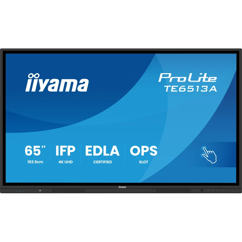 65" iiyama TE6513A-B2AG:IPS,4K,40P,EDLA TE6513A-B2AG