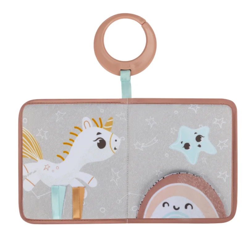 Tiny Love Závesná textilná knižka Unicorn Wonderlands